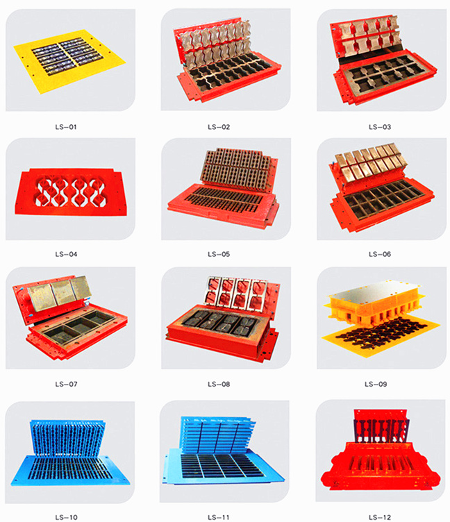免燒磚機模具
