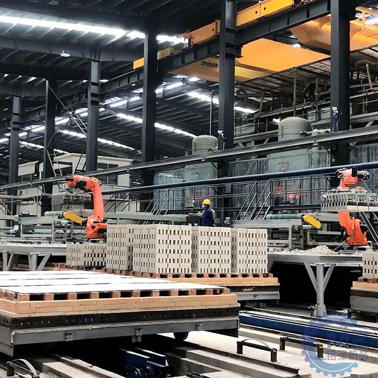 1200噸全自動鋰云母（鋰輝石）壓磚機生產視頻